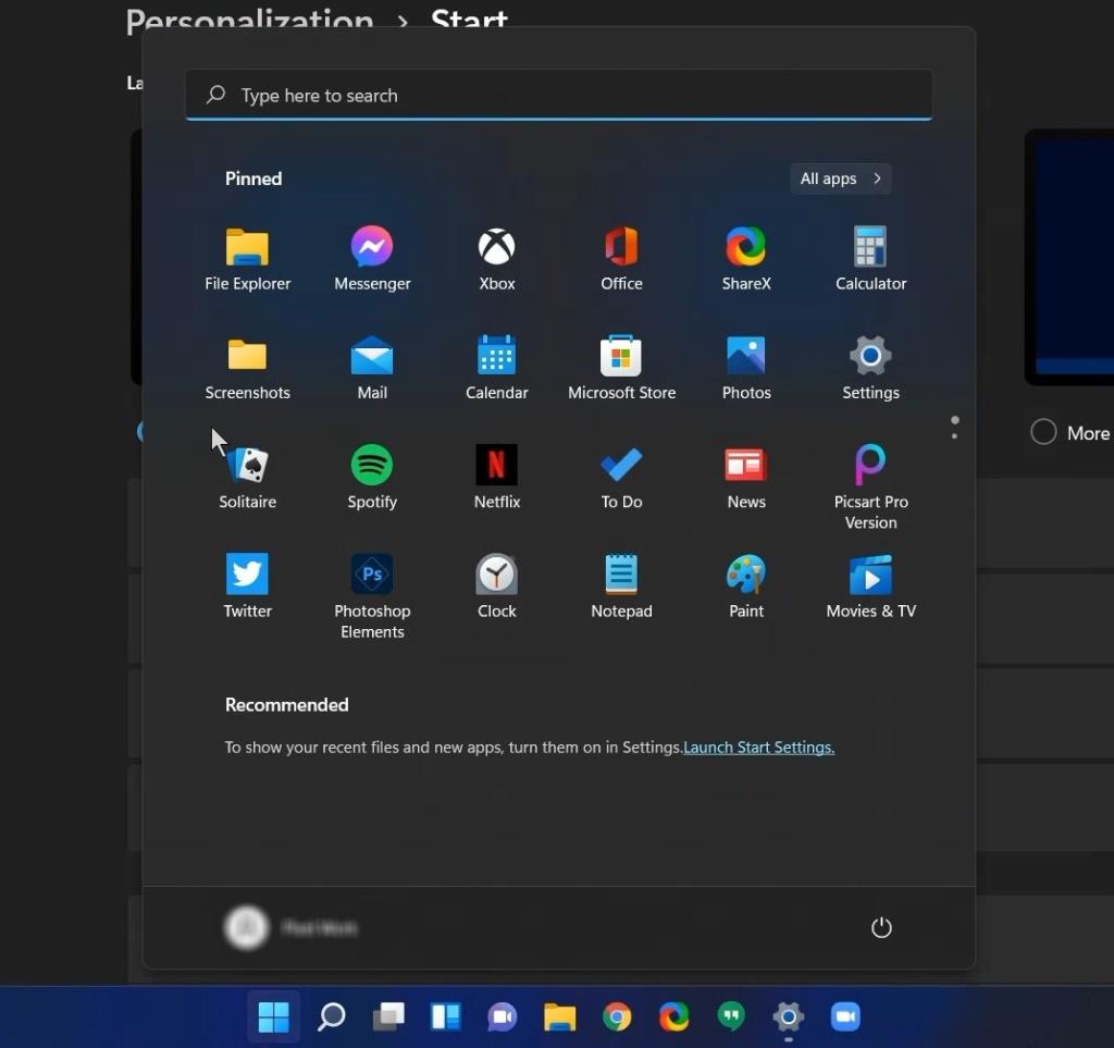 Kā piespraust citas programmas Windows 11 izvēlnē Sākt