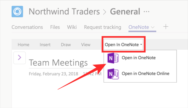 Kaip pridėti ir naudoti „OneNote“ sistemoje „Microsoft Teams“.