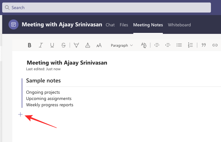 Hvernig á að taka fundarglósur um Microsoft Teams