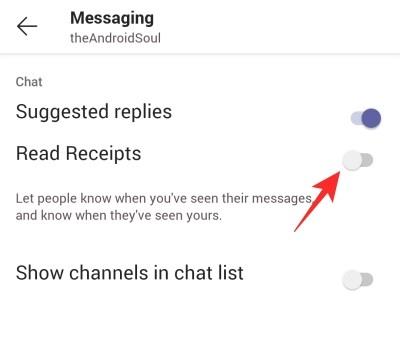 Вимкніть сповіщення про прочитання для конфіденційності в Microsoft Teams