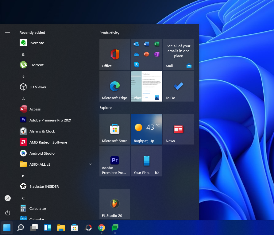 Windows 11: як повернутися до меню «Пуск» Windows 10