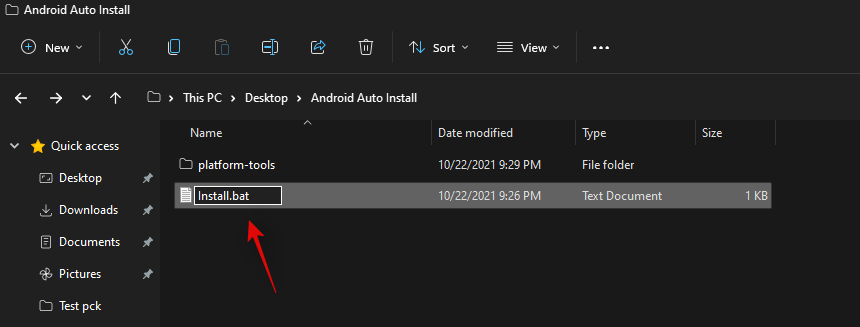 Hur man sidolastar APK på Windows 11 automatiskt med ett dubbelklick