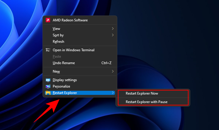 Como reiniciar o Explorador de Windows en Windows 11 e que ocorre cando o fas