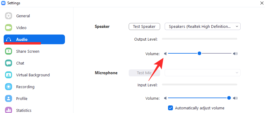 Kaip sumažinti „Zoom“, „Google Meet“ ir „Microsoft Teams“ garsumą