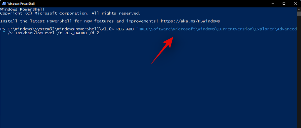 Jak oddělit ikony na hlavním panelu Windows 11 pomocí hacku registru