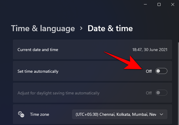 How to Change Time and Date on Windows 11