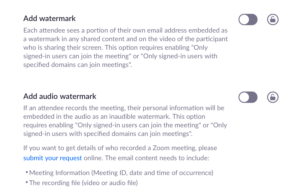Com defensar les vostres reunions de Zoom de la pirateria