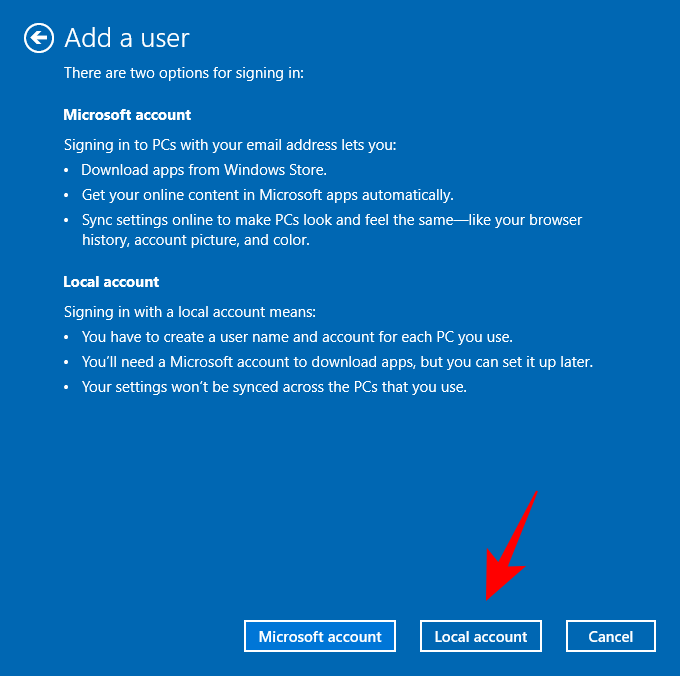 Uuden käyttäjän luominen Windows 11:ssä (paikallinen tai online)