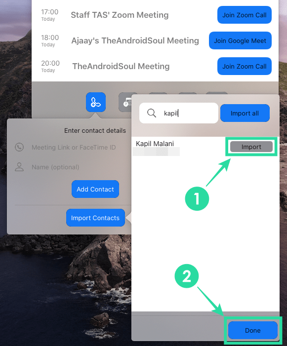 Kako se takoj pridružiti sestankom v storitvi Google Meet, Zoom, Microsoft Teams in drugo v računalniku Mac