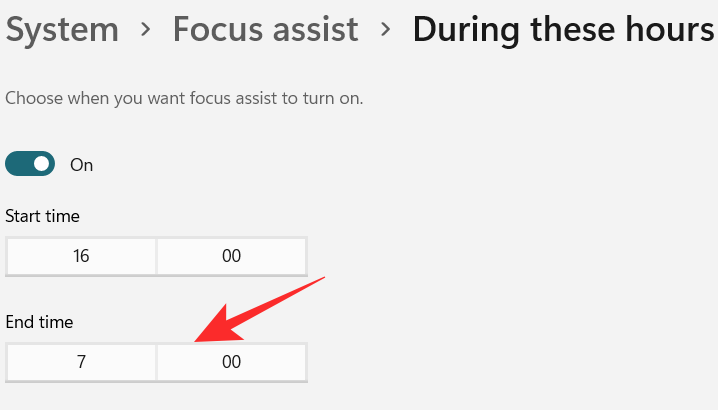 A Focus Assist használata Windows 11 rendszeren