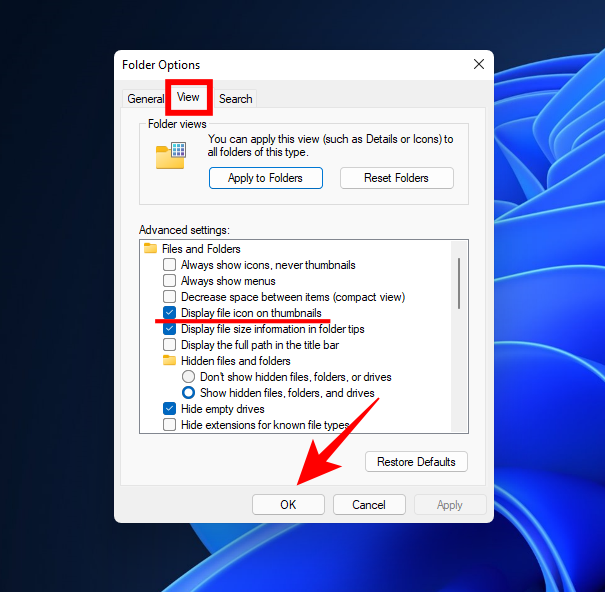 Kako povečati prostor med elementi v Windows 11 File Explorer