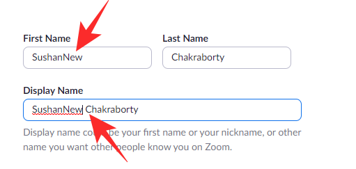 Как да промените за постоянно име в Zoom