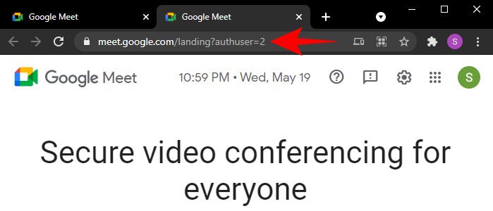 Jak přidat další účet do Google Meet