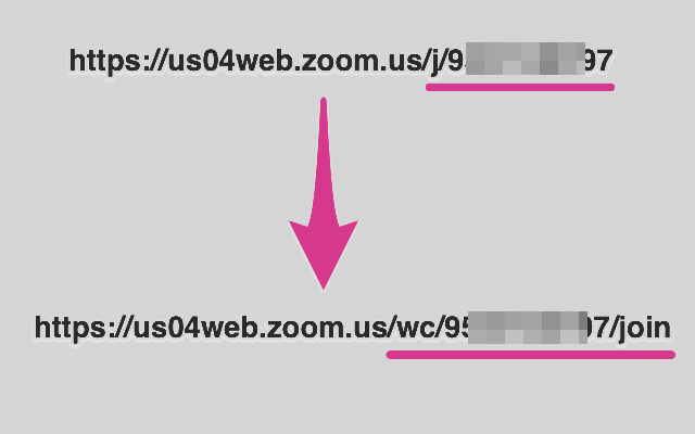 How to force Zoom Meeting on web browser and block Open Zoom app dialog