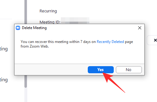 Toistuvan zoom-kokouksen luominen