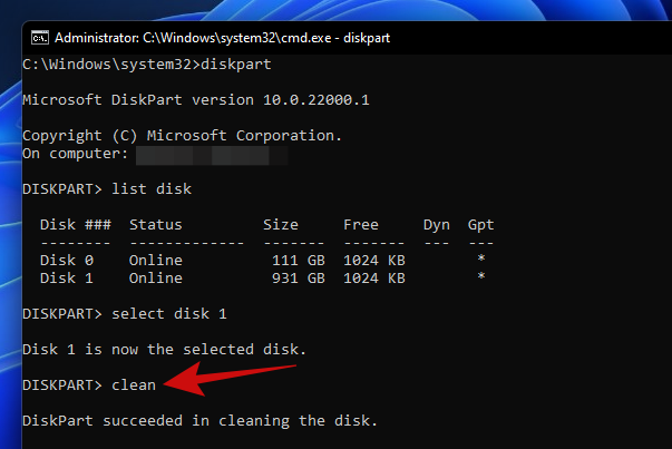 Jak vymazat pevný disk v systému Windows 11