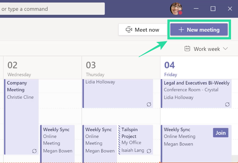 Ako naplánovať schôdzu Microsoft Teams