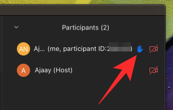Hur man räcker upp handen på zoom