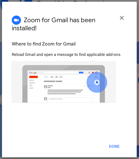 Kaip pradėti ir suplanuoti „Zoom“ susitikimą naudojant „Gmail“.