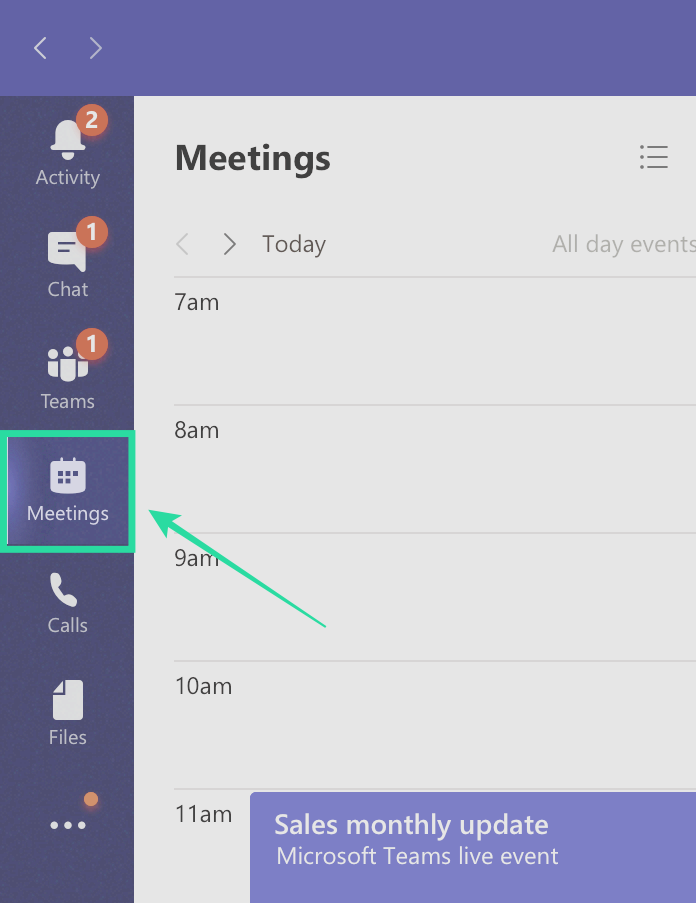 Ako naplánovať schôdzu Microsoft Teams