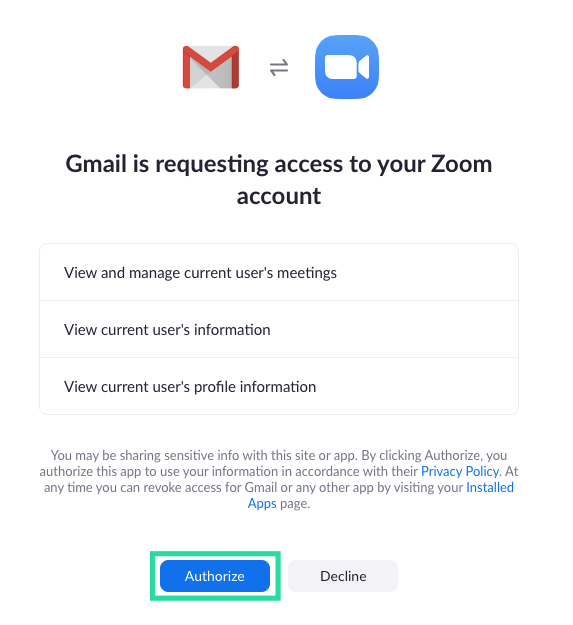Hvordan starte og planlegge et Zoom-møte fra Gmail
