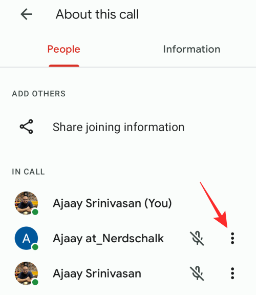 Si të pin në Google Meet?  A mund të dijë apo të shohë dikush?