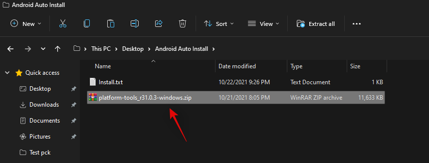 Hur man sidolastar APK på Windows 11 automatiskt med ett dubbelklick