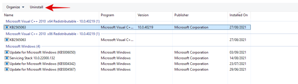 Värskenduste desinstallimine opsüsteemis Windows 11: samm-sammuline juhend ja tõrkeotsingu näpunäited