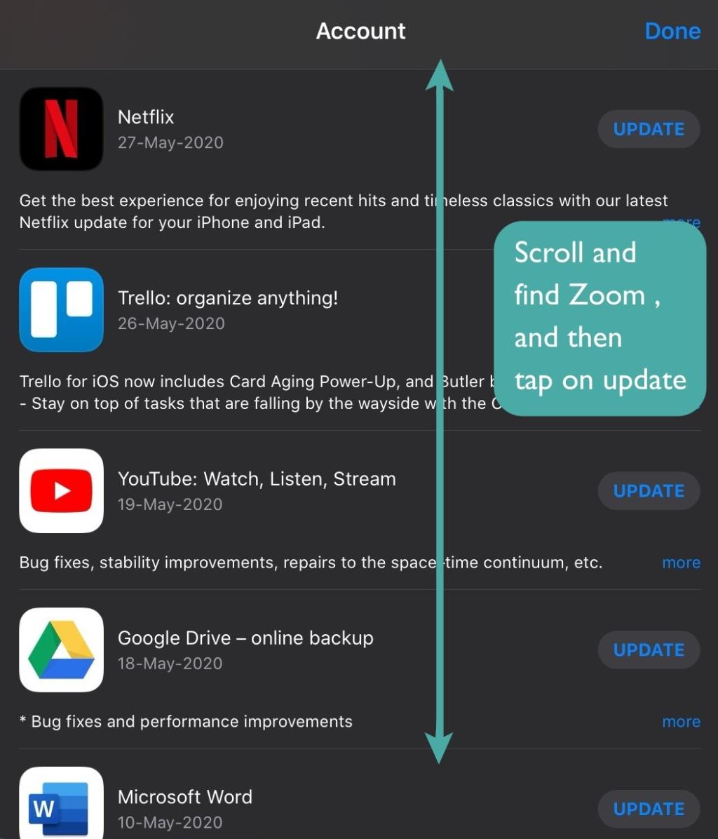 Πώς να ενημερώσετε την εφαρμογή Zoom σε τηλέφωνα και tablet iPad, iPhone και Android;
