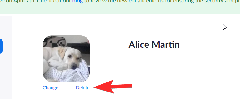 Kako ukloniti sliku profila Zoom na telefonu ili računalu
