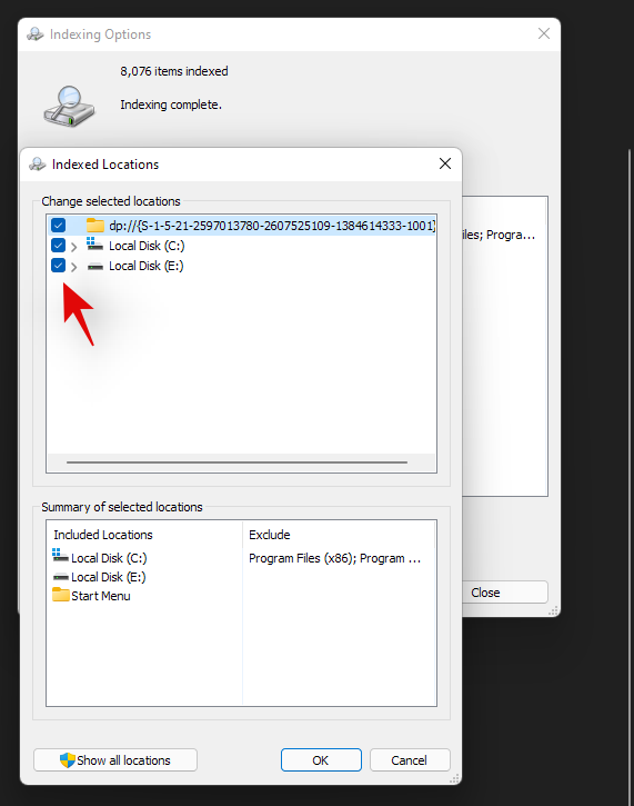 Как да коригирате високото използване на процесора или диска при търсене в Windows в Windows 11