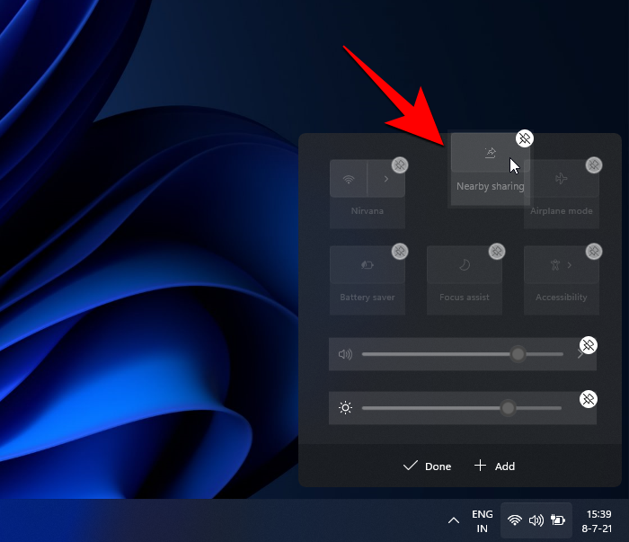 Hur man lägger till, tar bort eller ändrar ordning på genvägar i Windows 11 Action Center