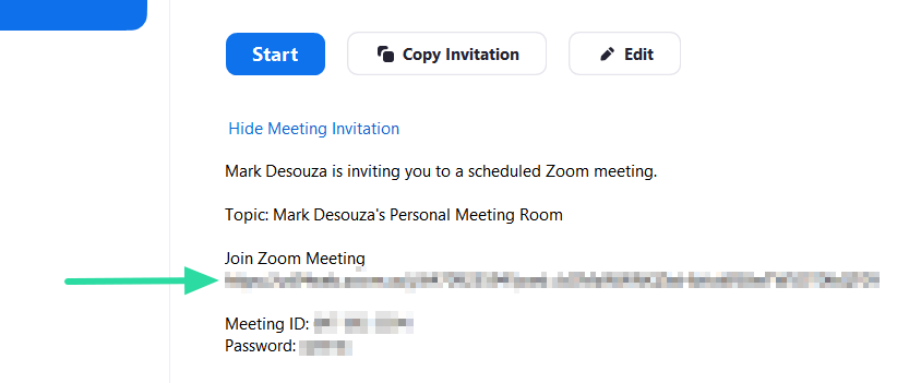 Com crear i enviar un enllaç de Zoom