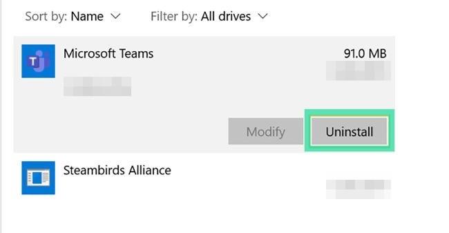 Hvordan avinstallere Microsoft Teams (det er litt vanskelig!)