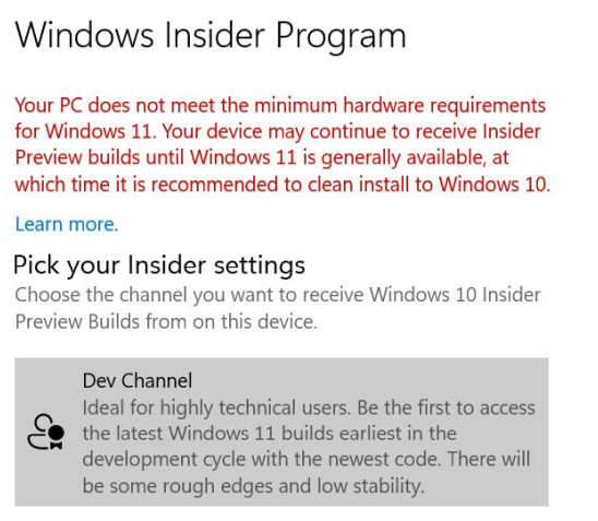 Kļūda “Jūsu dators neatbilst minimālajām aparatūras prasībām operētājsistēmai Windows 11”: kas tas ir un kā to labot?