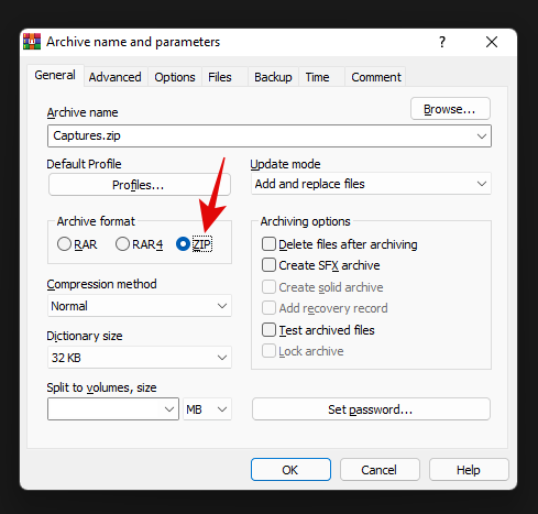 Kako stisniti eno ali več datotek v sistemu Windows 11