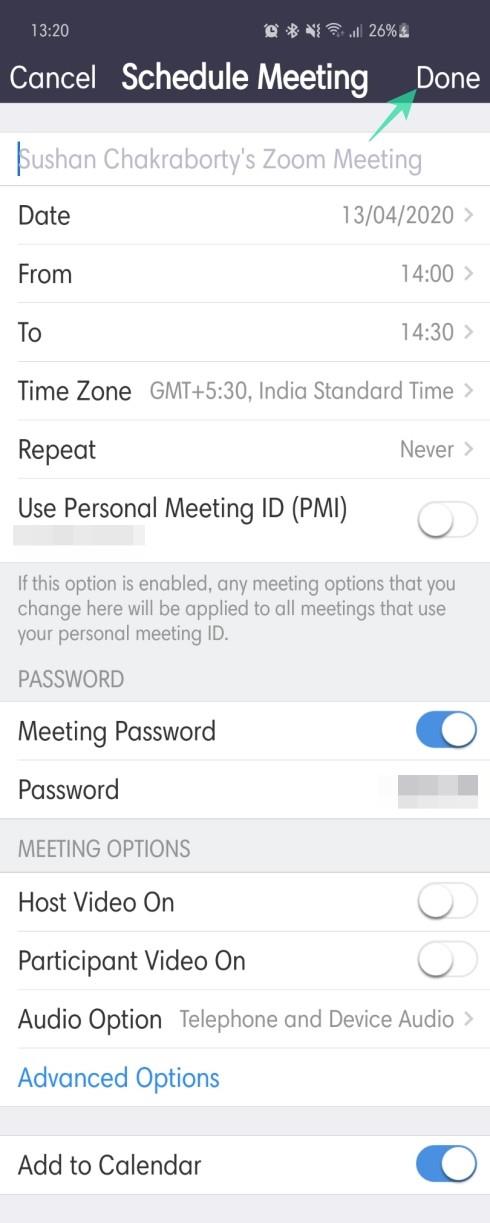 Як запланувати зустріч Zoom в Інтернеті, ПК та телефоні