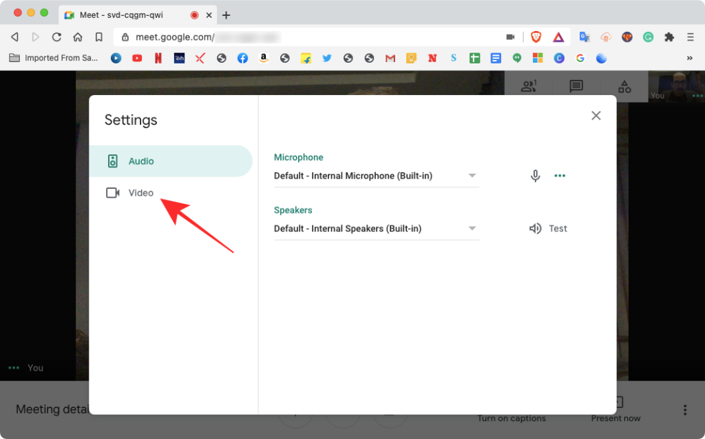 Hvernig á að snúa eða spegla myndavél á Google Meet á Windows og Mac