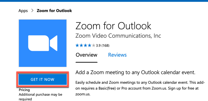 Jak přidat zoom do aplikace Microsoft Outlook