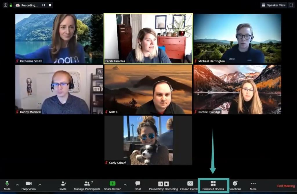 Zoom Breakout kambariai: viskas, ką reikia žinoti