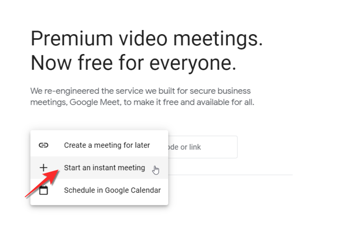 Videók bemutatása a Google Meetben