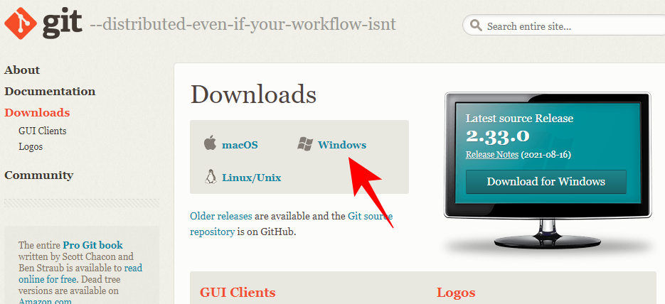 A Git telepítése és használata Windows 11 rendszeren