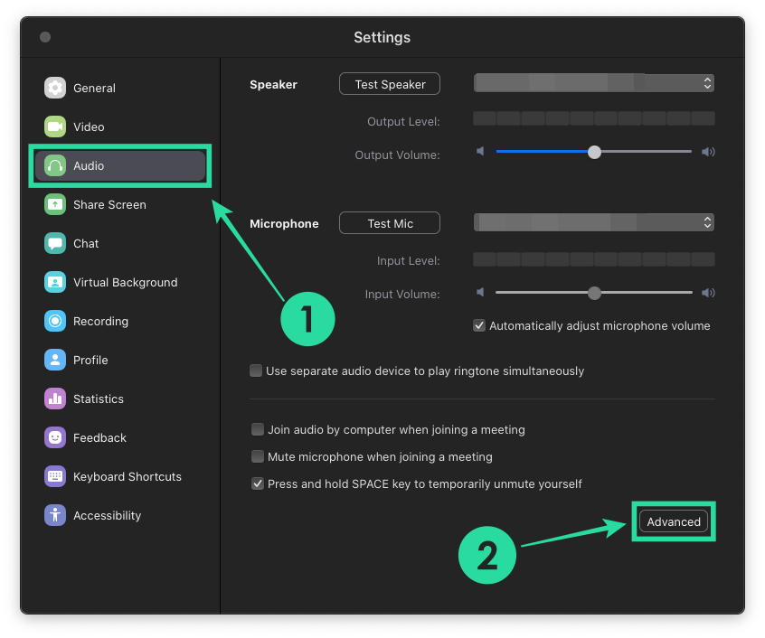 Com activar la cancel·lació de soroll per a reunions a Zoom