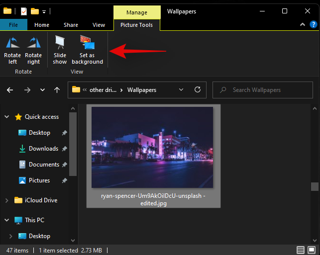 Kā nomainīt fona attēlu operētājsistēmā Windows 11