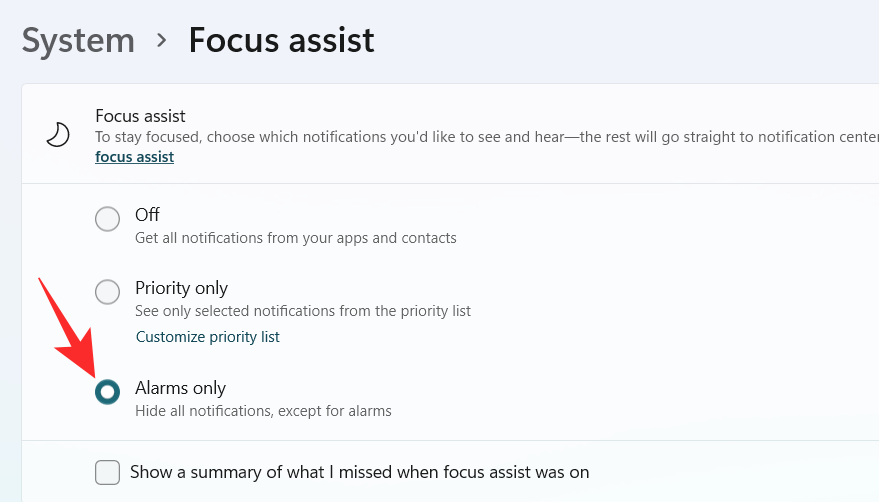 Com utilitzar Focus Assist a Windows 11