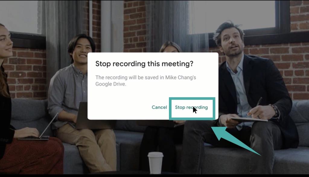 Kā ierakstīt Google Meet video sapulci