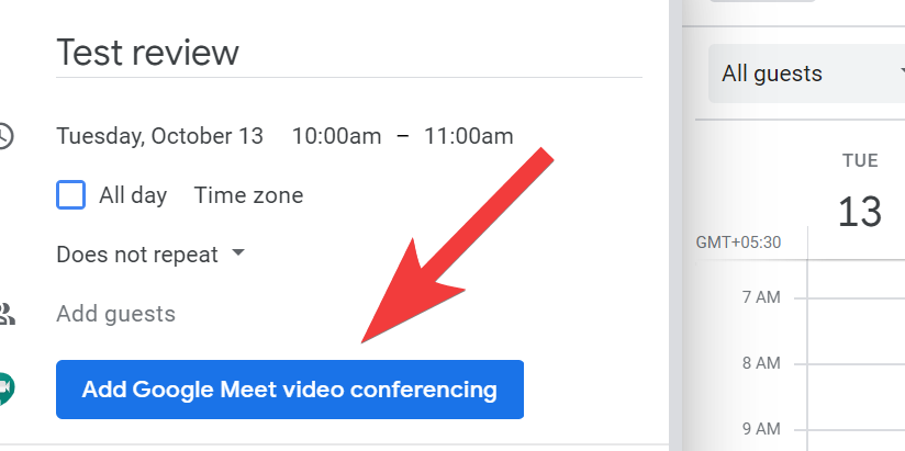 A Google Meet használata a Google Tanteremben